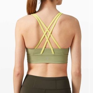 Lululemon energy bra lemon vibe vista green 6